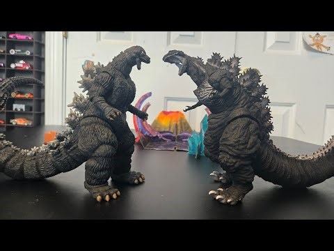 Heisei Godzilla Vs Shin Godzilla (Godzilla Stop Motion)