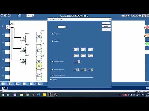 TRAFFIC LIGHT using Zelio Soft-2 FBD