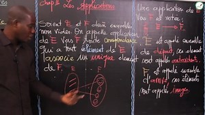 Cours de mathématiques sur les Applications, spécialement destiné aux élèves en classe de Terminale L🎓. ~~~~~~~~~~~~~~~~~~~ #Ecoles_Au_Senegal #Mathématiques #Cours_En_Ligne. www.ecolesausenegal.org | Ecoles au Sénégal
