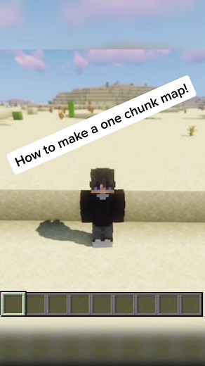 How to Make a One Chunk Map in Minecraft!