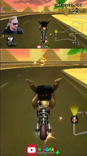 what happened | @N64Gary #MarioKartSundays #MarioKartWii