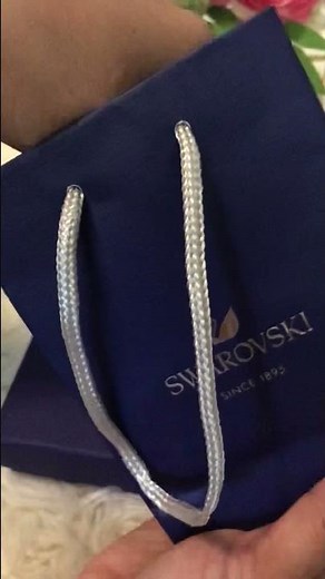 Unboxing Swarovski Earrings | Attract Stud Pierced EarringsWhite, Rhodium plated