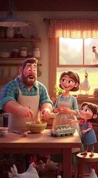 A Day on Happy Farm – No Subtitle | Cartoon Short Animation