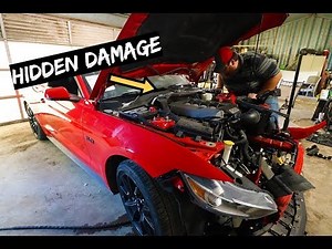 Everything Wrong with $10,000 Wrecked 2017 Mustang GT