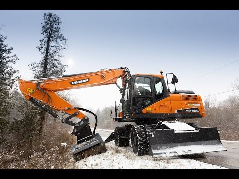 Doosan Wheeled Excavator Rentals | Total Rentals