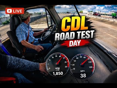 🔴 LIVE: CDL Driving Test Mock Exam | Real Student Road Test Practice