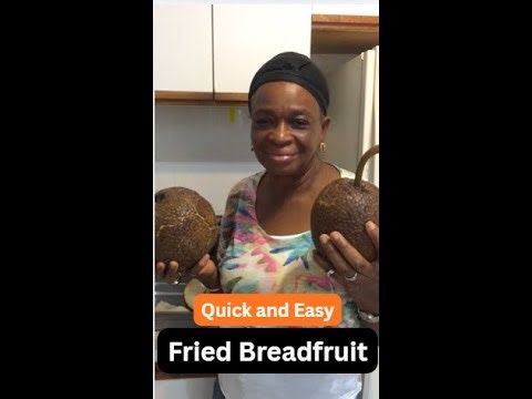 Quick and Easy Fried Breadfruit: Family Recipe From Cousin Sybil