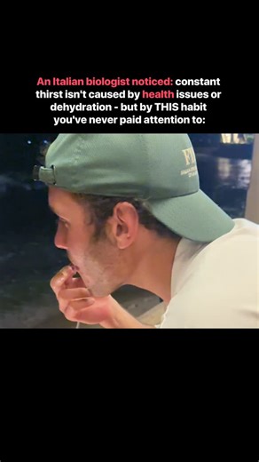 Demchenko Producer ⚜️ on Instagram: "1. This one surprised me. Dr. Marco Bellini from the University of Florence was studying people who did everything “right” — drinking three, even four liters of water a day — and still felt constantly thirsty. No kidney issues. No metabolic problems. What he found instead was almost invisible: they breathed through their mouths. Their bodies weren’t losing water. They were losing carbon dioxide. 2. Mouth breathing changes everything. You lose moisture up to 4