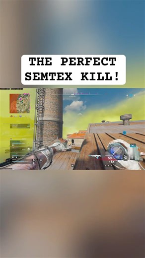 The PERFECT Semtex kill!😱 #bo7 #warzonemania #callofdutywarzoneclips