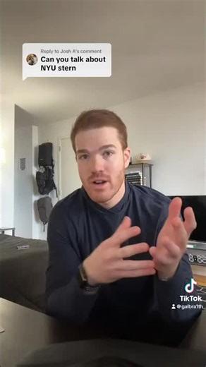 Cameron Galbraith: NYU Stern for finance in New York City