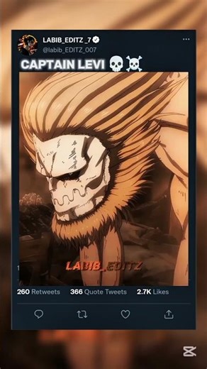 Levi Ackerman Epic Entry 🔥💀 attack on Titan Attitude Edit (AMV)