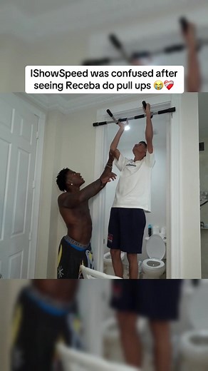 IShowSpeed Reacts to Receba Pull-Ups