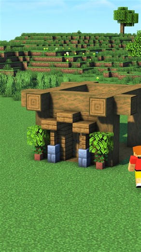 Minecraft Easy Starter House🏠 #minecraft