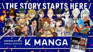 Kodansha's K Manga service expands to more regions