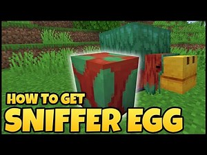 How to Get a SNIFFER EGG in Minecraft ✅ 2025 Easy Guide | FIND Sniffer Eggs and Hatch the Sniffer