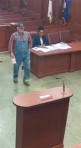 Veteran Farmer's Courtroom Dress Code Dispute