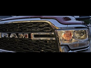 Dodge Ram 2021 2500 Low Beam Headlight Bulb Replacement