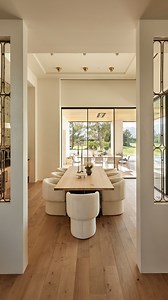 With the backdrop of the Southern California desert, we wanted the interior of this #NateBerkusAssociates project to highlight the views like they were paintings (which they are!) 🌅 | Nate Berkus