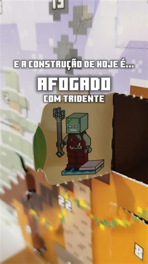 Lego Minecraft Calendário do Advento - Dia 12 #minecraft #lego #christmas #minecraftbuilding