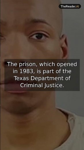 First look at the texas prison where karmelo anthony begins murder sentence | #Shorts