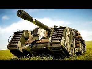 I Built A HUGE WARHAMMER 40K TANK DESTROYER In Sprocket Tank Design!