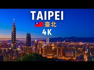 Taipei, Taiwan 🇹🇼 4K ULTRA HD Drone Video | Taipei 4K Aerial view with Relaxing Music