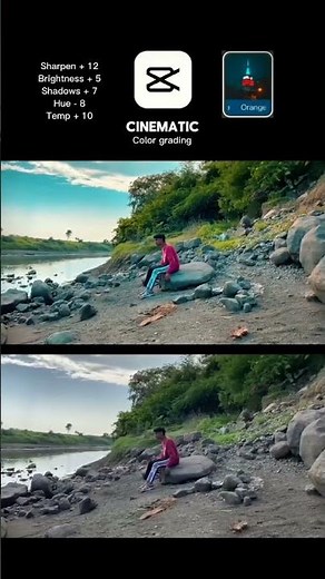 CapCut Nature Color Grading | Cinematic Editing Tutorial