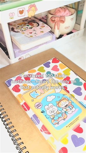 Here's what actually works❤️‍🔥✅#studytok studyblr #desksetup #studymethods #fyp#studypool #studytool