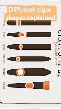 Different cigar shapes explained
