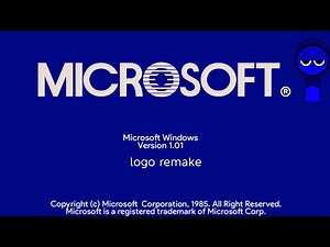 Microsoft Windows 1.0 logo remake kinemaster speedrun