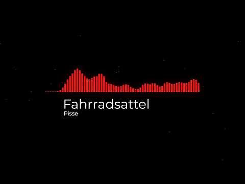 Pisse - Fahrradsattel - No Whips
