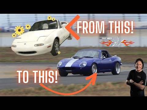 Turning a Stock, Broken Miata into a Track-Slaying V8 Monster! Stacey David's BANSHEE - FULL BUILD