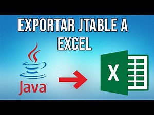 Exporting a JTable to Excel | Java NetBeans | Code on MEGA