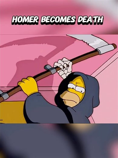 Homer Becomes Death…Shocking Twists 😱💀 #marriageproposals