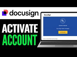 How to Activate Docusign Account 2025 (SIMPLE STEP)