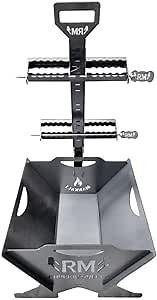 Heavy duty Argentinian asador grill Made in Argentina - Premium Argentine Grill - Parrilla Asado - Fully disassembled. Size XL. Sor Pampa Grill