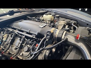 2012 Corvette GS with a 416 ci engine. Ported/rod mod intake VS the BTR Trinity on the dyno!