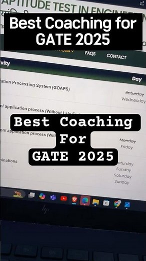 Best Coaching for gate 2025 exam | Gate 2025 strategy | Gate wallah review #gate