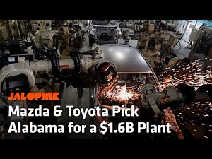 Mazda & Toyota Pick Alabama for a $1.6B Plant | The Big Story
