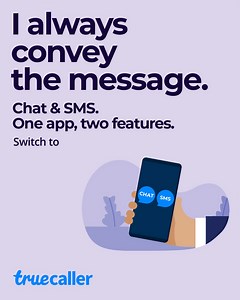 3.7K views · 101 reactions | Instant Messaging or SMS? Why choose when you can do both? Try Truecaller Chat now  | Truecaller | Facebook