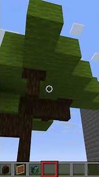 Minecraft Spooky Eyeball Tree 👁️🌳 #minecraft #minecraftshorts #minecraftguide #minecraftbuilding