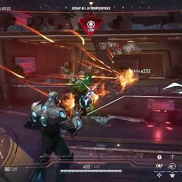 Marvel Rivals: Ironman Ultimate Rocket Barrage Build Gameplay in Age of Ultron PVE Mode #shorts