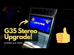 G35 Stereo Install