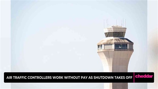 Air Traffic Controllers Work Without Pay as Shutdown Takes Off