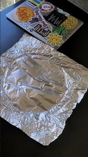 Aluminum Foil Shuriken. Will it Stick? #shorts