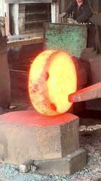 Inside the forging factory Skilled Workers Master Air Hammer Precision #forge #forging #factory