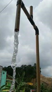 Simple venturi aerator for well water