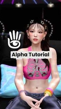 Create ALPHA layers in #secondlife Tutorial ✨️ #shorts #edit #tutorial #avatar #clothes #fypシ #game