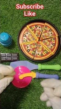 Satisfying Toy Pizza Cutting ASMR 🍕 | So Relaxing!Cutting Toy Pizza 🍕 ASMR Sounds | Super Satisfying