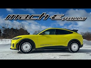 The Ford Mustang Mach E Rally is Wild
